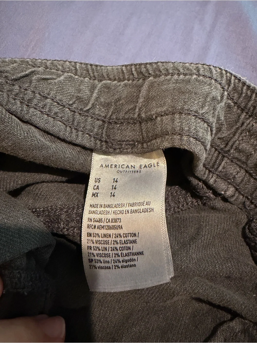 Women’s Grey Drawstring Casual Shorts